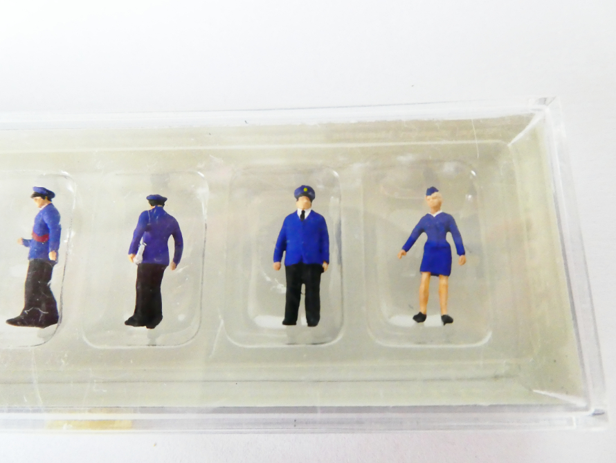 TT Preiser 75008 Figurky - Drážní personál 6 ks NOVÉ orig. zabalené