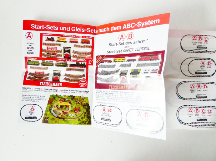 H0 Fleischmann PROFI-GLEIS Plány kolejišť