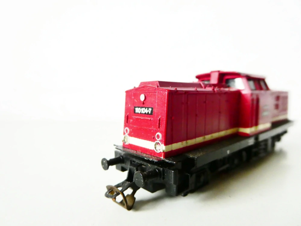 TT BTTB Dieselová lokomotiva BR 110 104-7 DR PĚKNÝ STAV