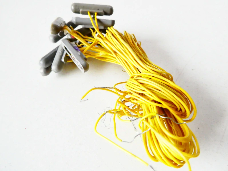 SET 13 ks Osvětlení - lampičky s kabely (minižárovička)