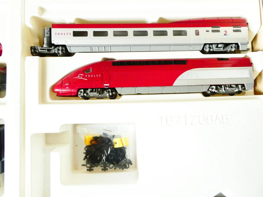 MEHANO T 680 Startovací sada THALYS 4341 PĚKNÝ STAV NEPOUŽÍVANÝ KOMPLETNÍ s průvodním listem v orig. krabici