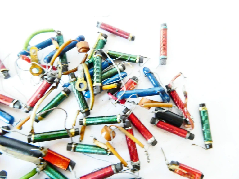 Elektrické cívky - vše, co je na foto