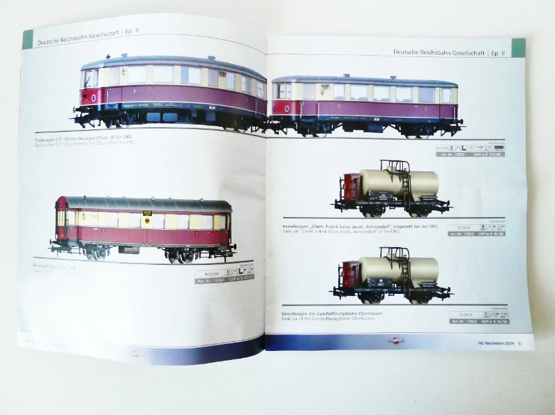 H0 TILLIG Katalog Novinky 2024