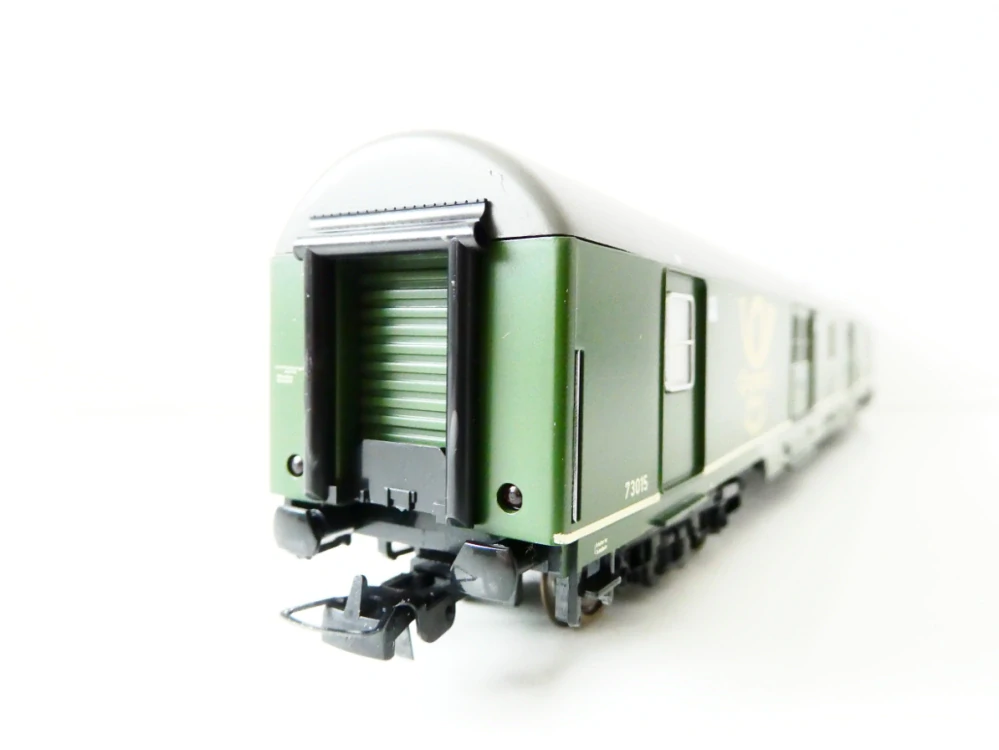 H0 SACHSENMODELLE 14638 Poštovní vůz 51 80 00-95 015-5 Deutsche Bundespost TOP STAV NEPOUŽITÝ v originální krabičce včetně doplňků