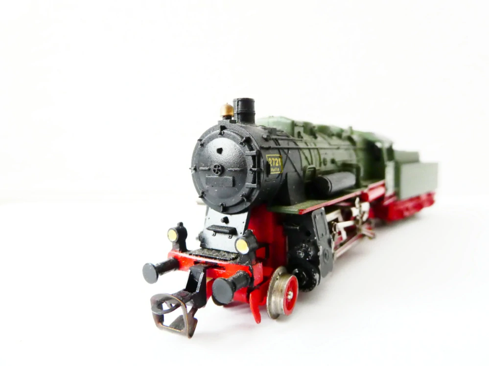 TT BTTB Parní lokomotiva zelená značená 2721 HALLE PĚKNÝ STAV