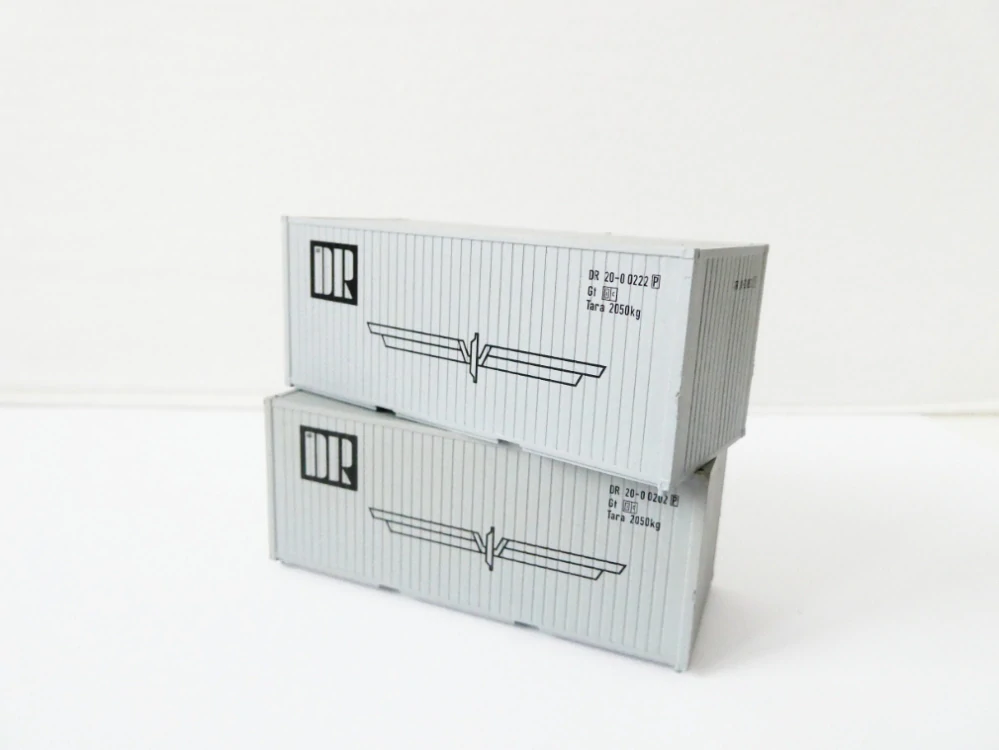 H0 SET 2 ks Kontejner DR TOP STAV