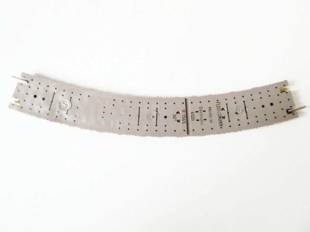 H0 Fleischmann 6120 Kolej oblouková  R1=356 mm, 36° - 7 ks v originálním balení TOP STAV NEPOUŽITÉ