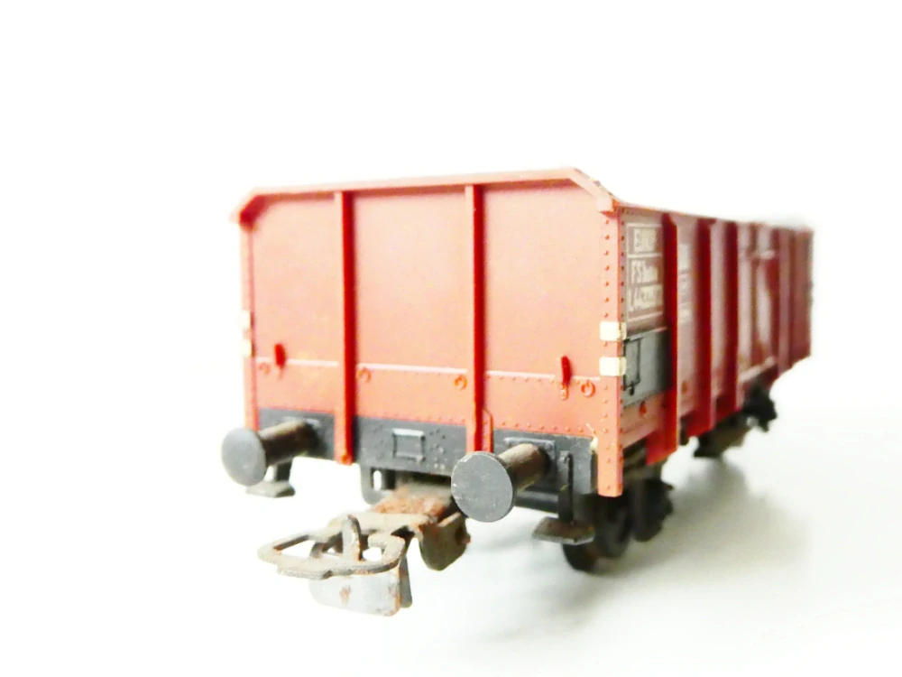 H0 PIKO Nákladní vůz otevřený EUROP L4433972 FS Italia PĚKNÝ STAV