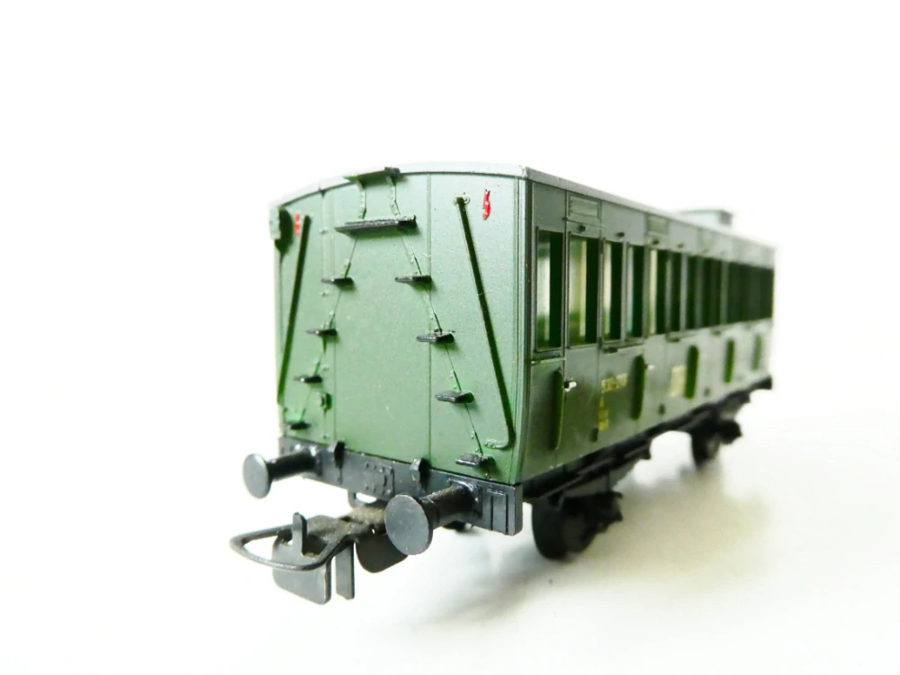 H0 PIKO Osobní vůz 530-213 s budkou brzdaře DR PĚKNÝ STAV