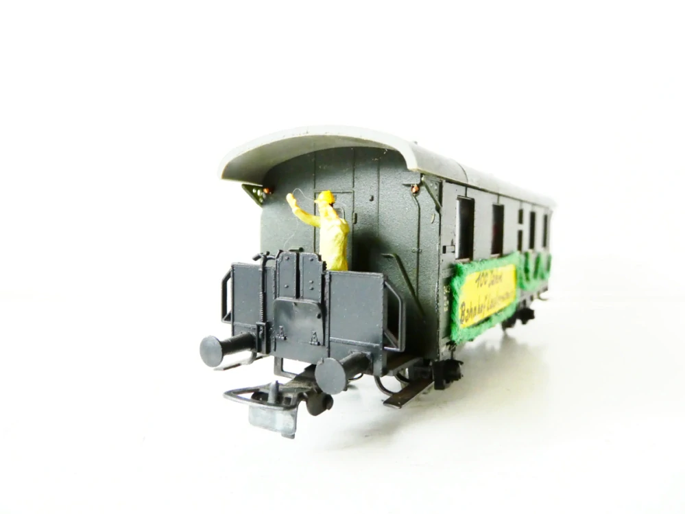 H0 Prefo/PIKO Osobní vůz 343-207 s cestujícími 100 let Železnice Lauterstein DR 