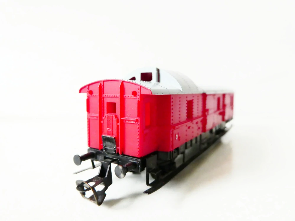 TT BTTB Služební zavazadlový vůz 50 50 93 DR červený PĚKNÝ STAV