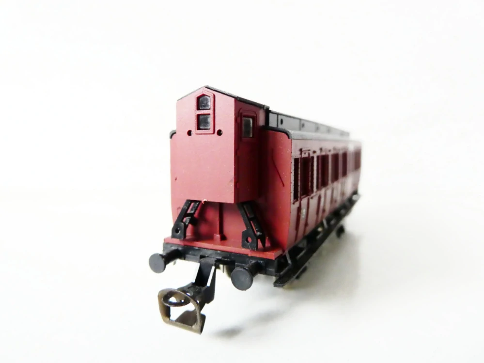 TT BTTB Osobní vůz s budkou brzdaře 3. tř. KPEV 1652 