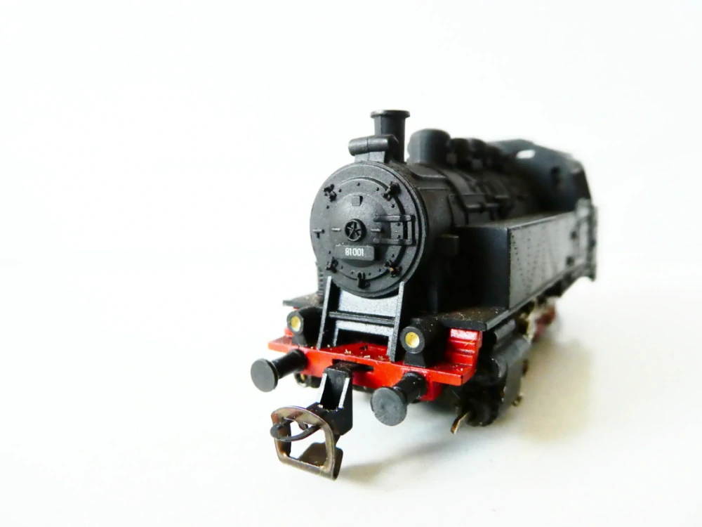 TT BTTB Parní lokomotiva BR 81 001 DR NA SERVIS NEBO NÁHRADNÍ DÍLY (jede perfektně)