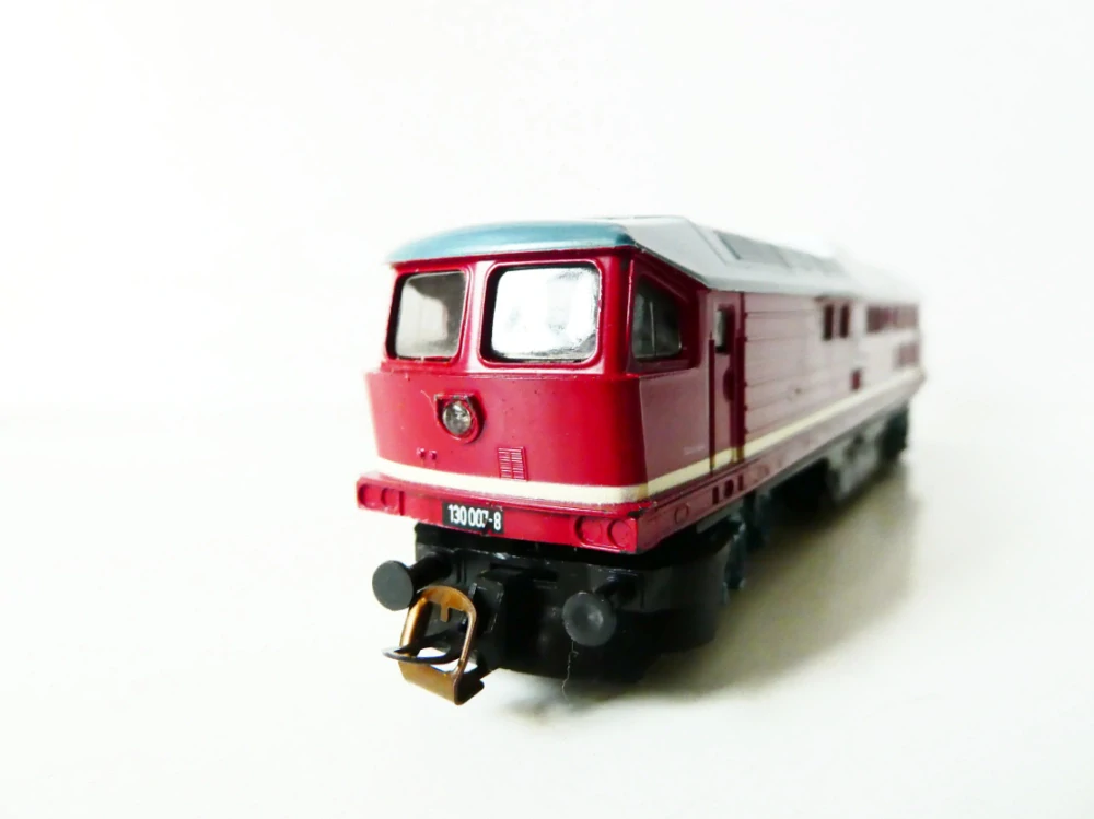 TT BTTB Dieselová lokomotiva BR 130 007-8 DR NA OPRAVU NEBO NÁHRADNÍ DÍLY (nejede, nesvítí)