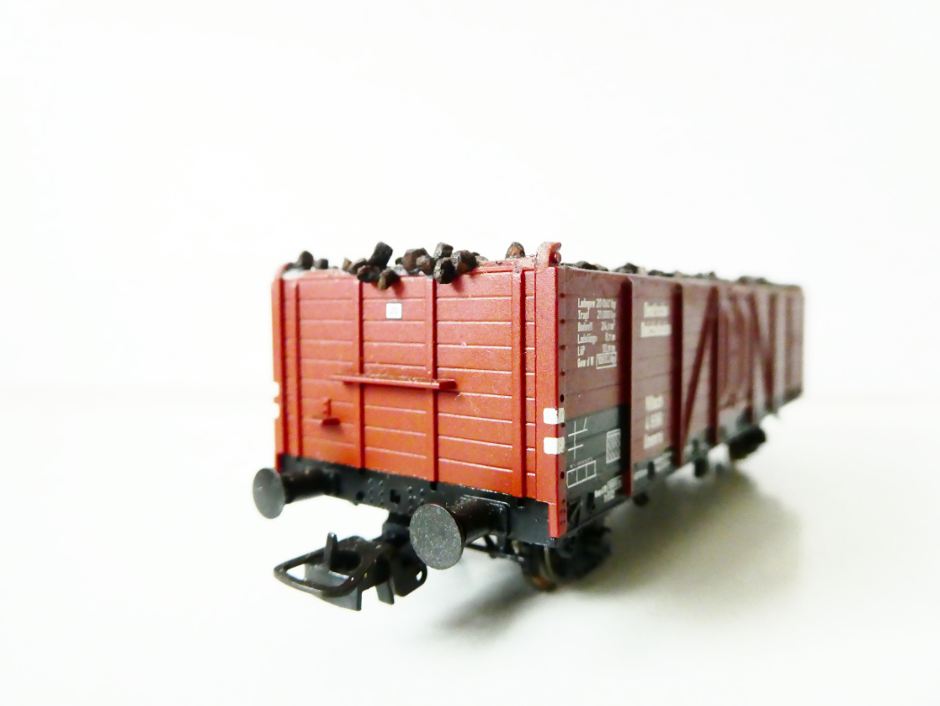 H0 LILIPUT L21100 Nákladní vůz otevřený 4699 s nákladem uhlí DR 