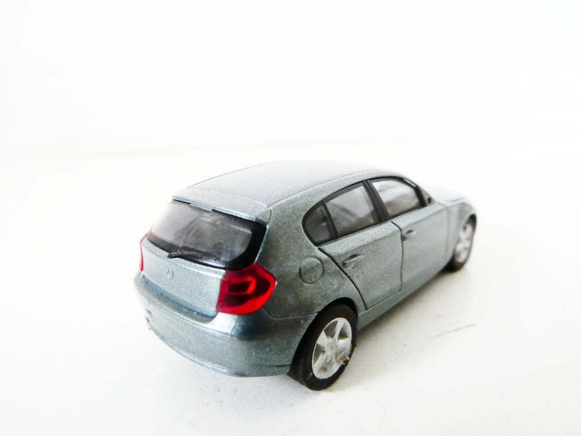 H0 HERPA Osobní automobil BMW metalická šedomodrá PĚKNÝ STAV