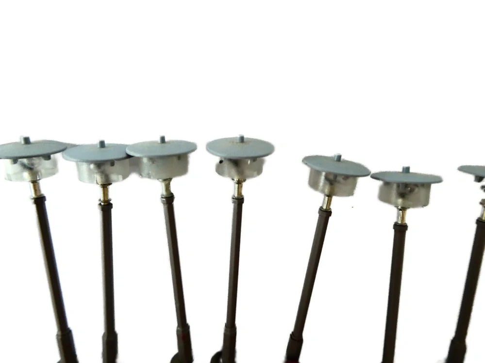 TT VERO Pouliční lampa 5 cm SET 10 ks PĚKNÝ STAV