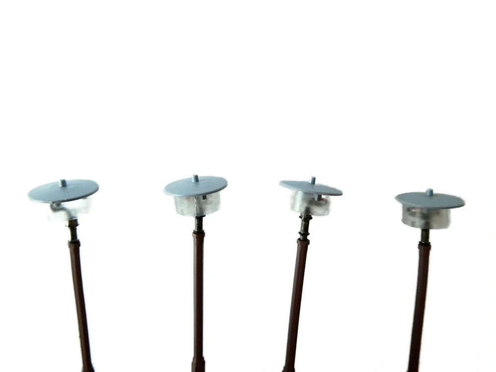 TT VERO Pouliční lampa 5 cm SET 4 ks PĚKNÝ STAV