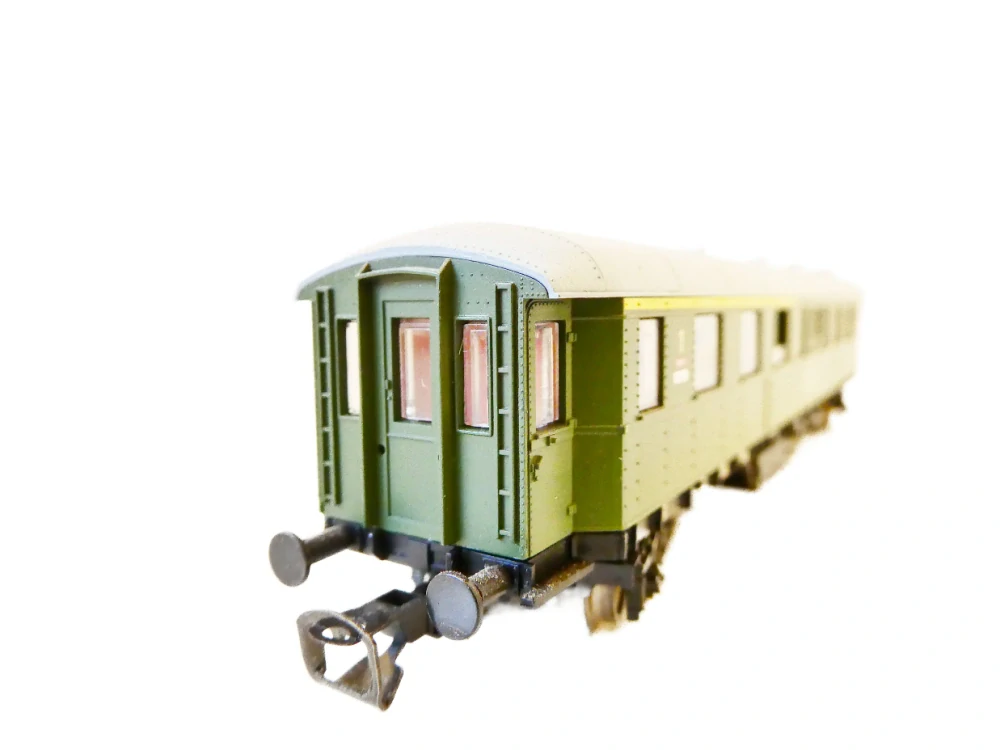 TT TILLIG 13323 Osobní vůz 1. a 2. tř. 50 50 38-14 641-9 DR OSVĚTLENÝ TOP STAV NEPOUŽITÝ v orig. krabičce
