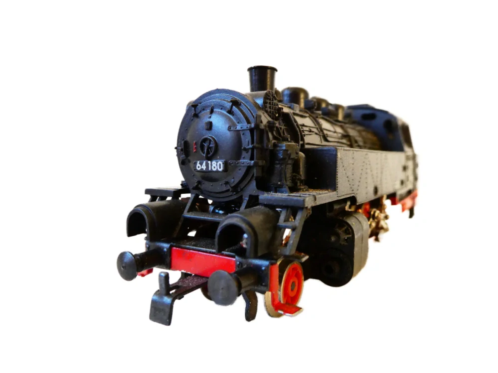 H0 PIKO Parní lokomotiva BR 64 180 DR OSVĚTLENÁ PĚKNÝ STAV