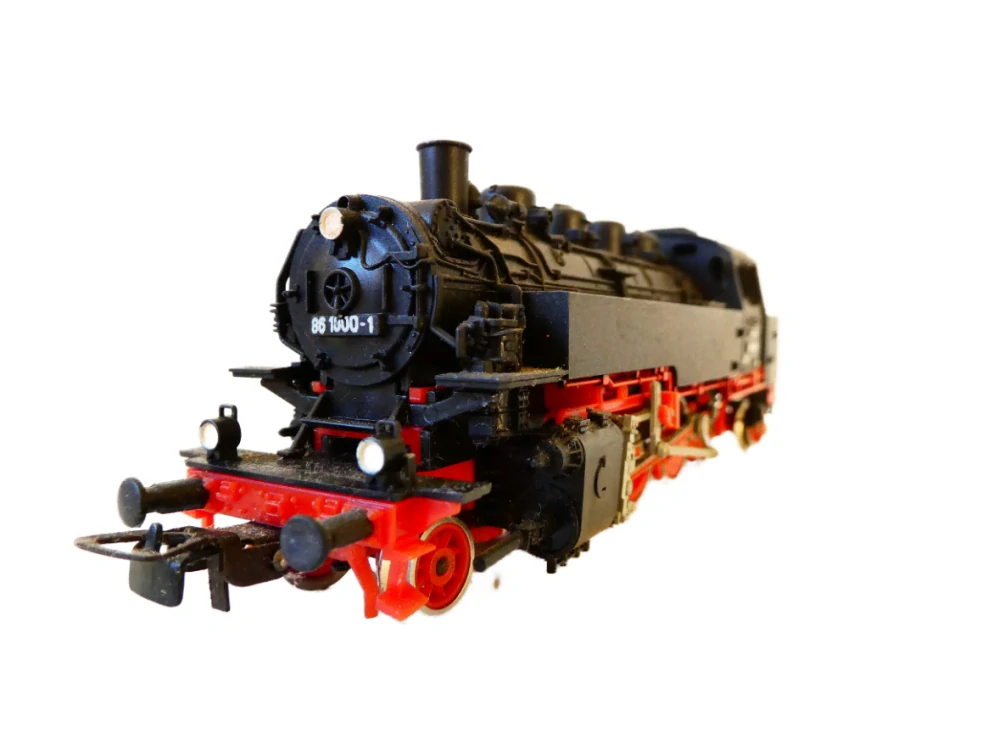 H0 PIKO Parní lokomotiva BR 86 1800-1 DR PĚKNÝ STAV