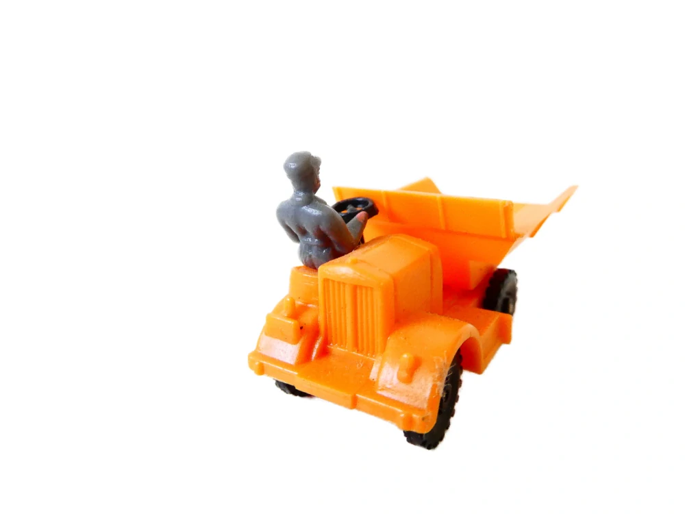 H0 VEB PLASTICAR Stavební dumper Waran s řidičem