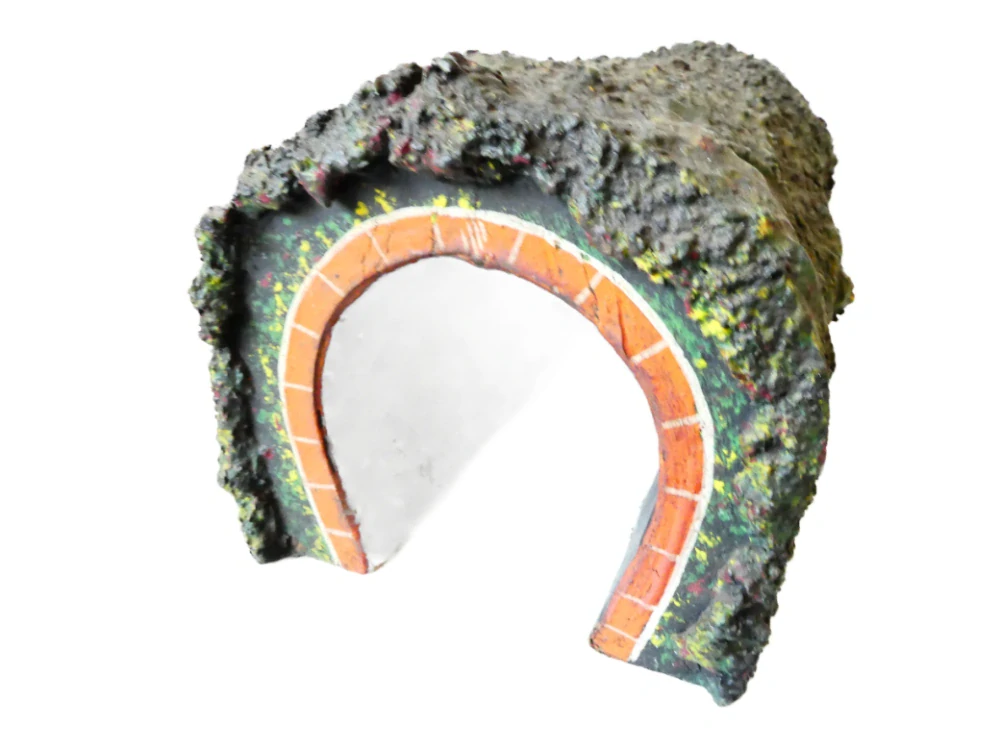 H0 Tunel jednokolejný masivní 30,5 x 15 x 14 cm