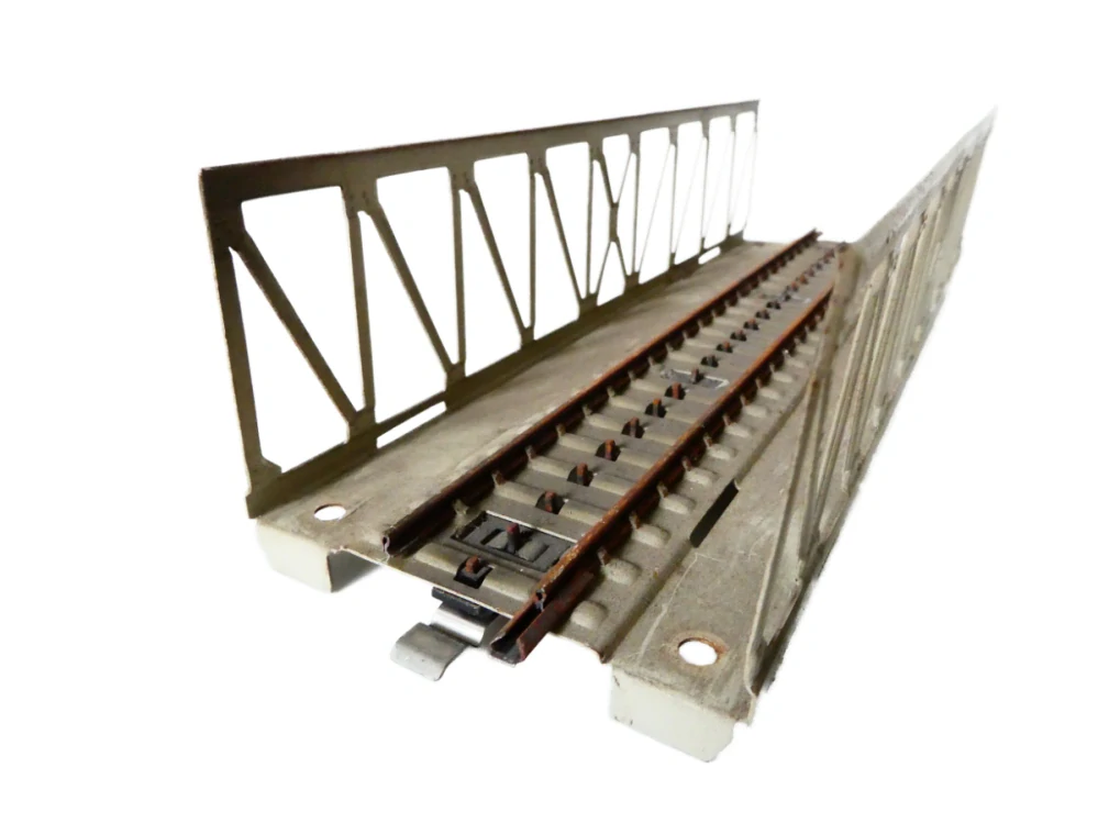 H0 Märklin 7162 Kovový příhradový most M-Gleis 180 x 60 x 45 mm PĚKNÝ STAV