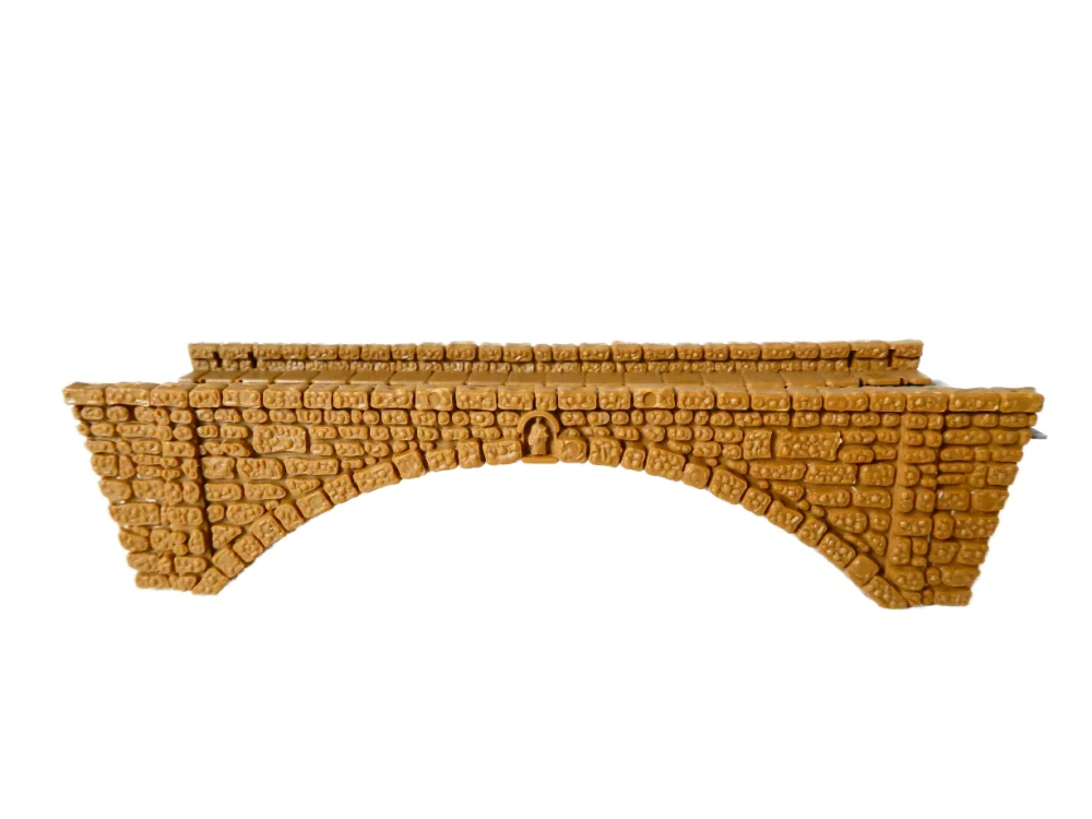 TT/H0 Kamenný obloukový most 14,2 x 4,2 x 3,7 cm PĚKNÝ STAV