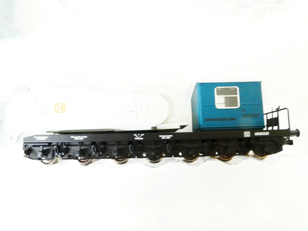 H0 Liliput 240635 Vůz na přepravu nadrozměrných nákladů s transformátorem Siemens 14-ti osý DB NOVÝ NEPOUŽITÝ v originální krabici