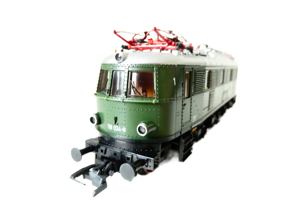 H0 ROCO 69617 Elektrická lokomotiva BR 118 034-8 DB (AC-tříkolejný systém) OSVĚTLENÁ NOVÁ NEPOUŽITÁ v originální krabici včetně doplňků a průvodního listu