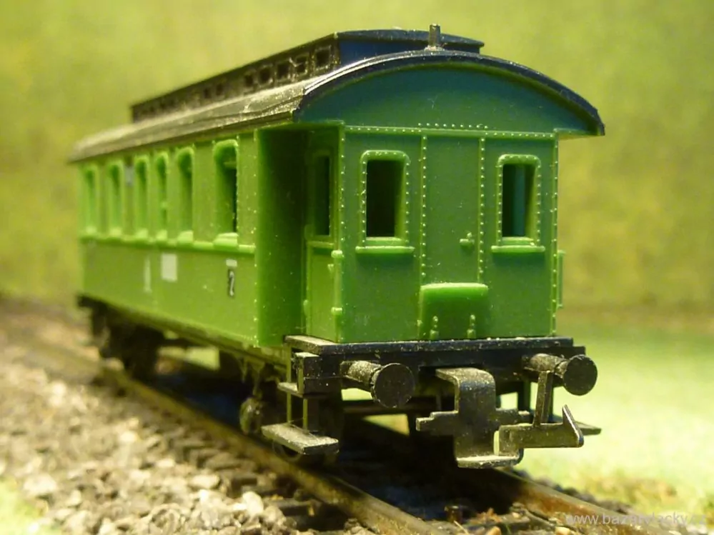 TT Zeuke Osobní vůz KPEV 1410 zelený 2. tř.