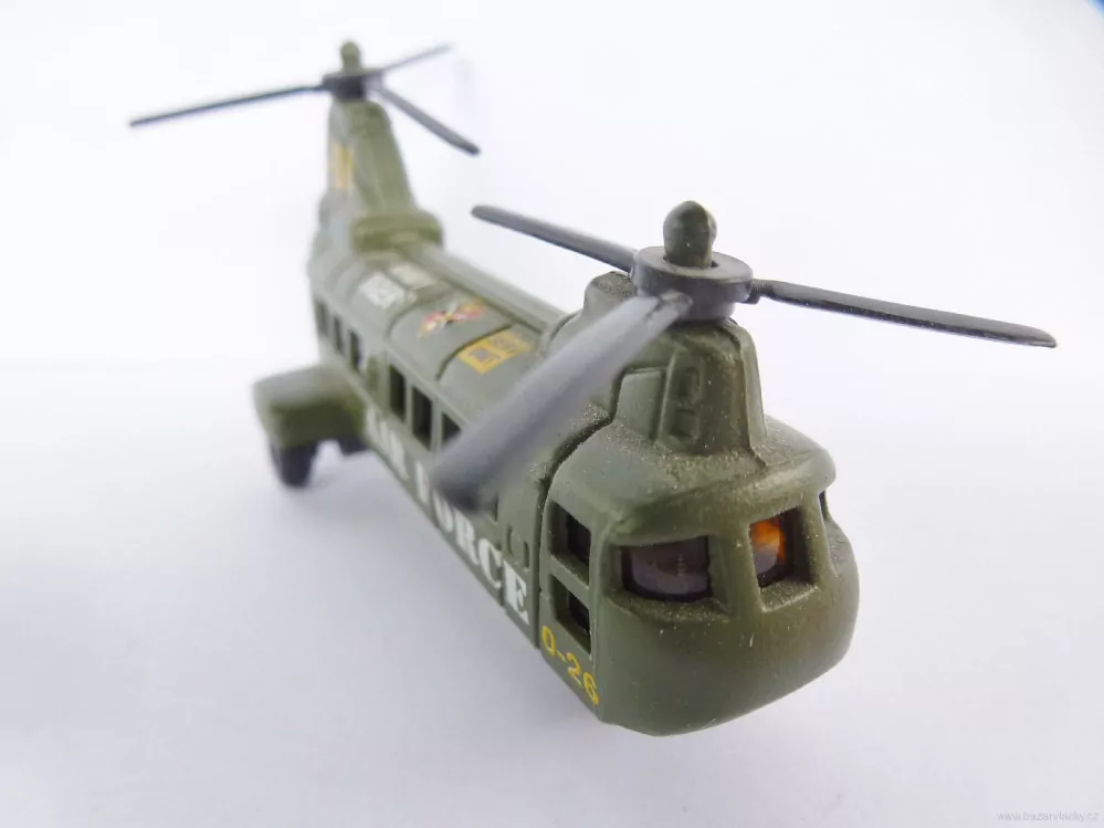Vojenský vrtulník AIR FORCE 7 x 1 x 2,5 cm