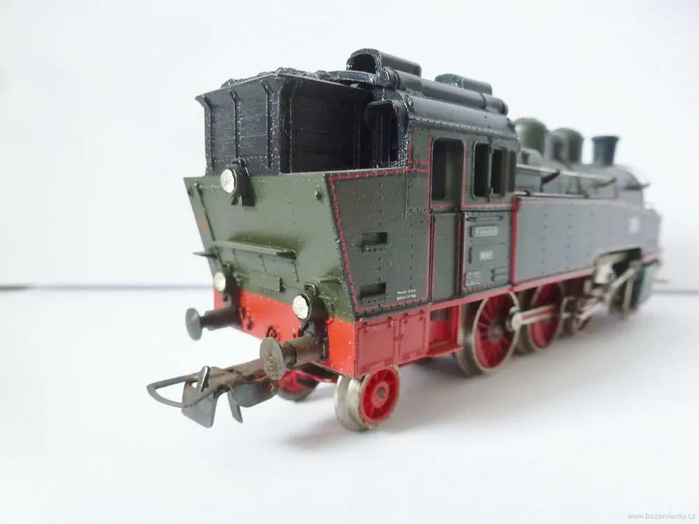 H0 GÜTZOLD Parní lokomotiva BR 75 - 1831 zelená