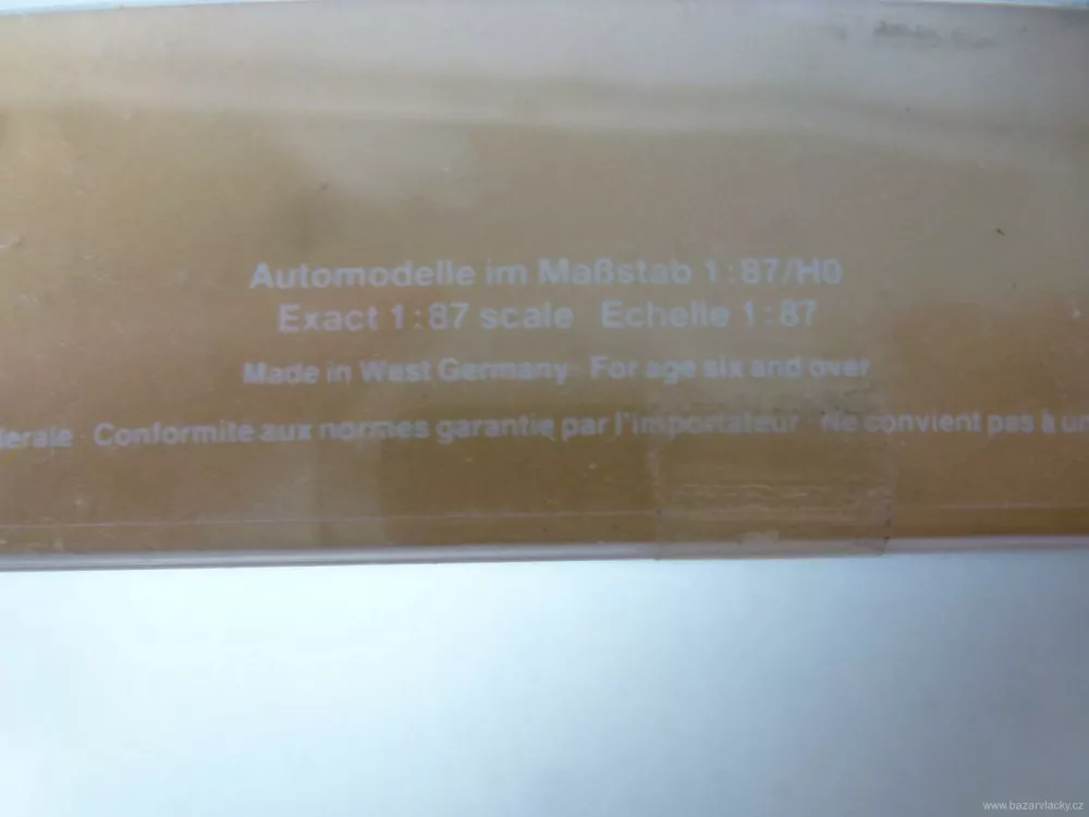 H0 ALBEDO Nákladní automobil Mercedes s návěsem pivo Gebrüder Maisels TOP STAV NOVÉ