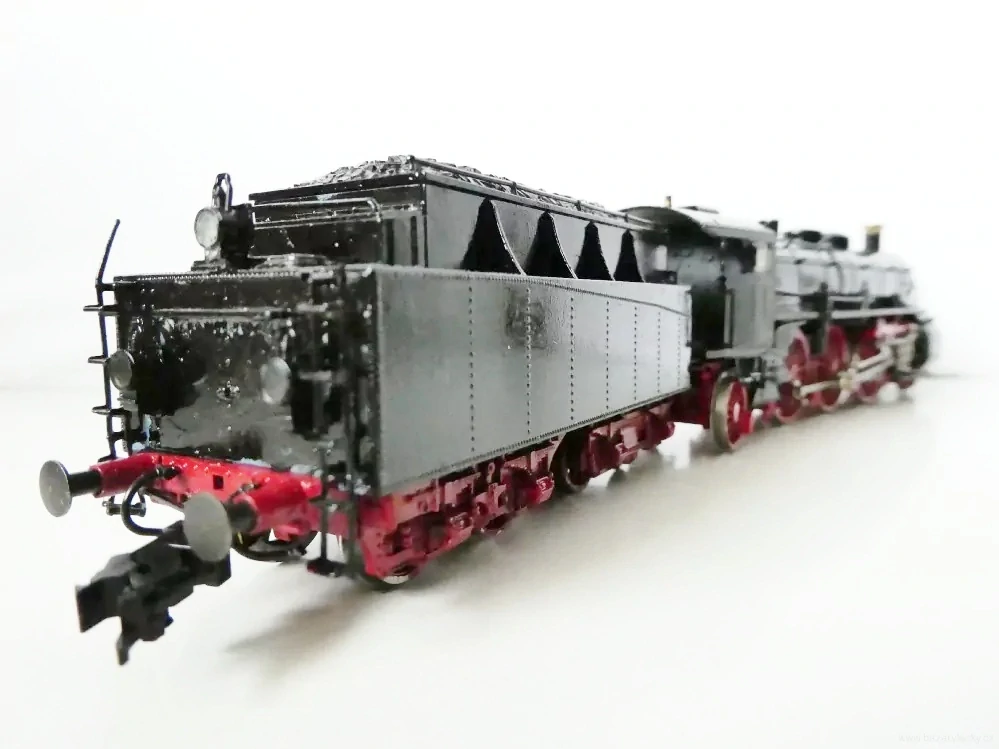 H0 Liliput Parní lokomotiva BR 18 OSVĚTLENÁ KOVOVÝ MODEL TOP