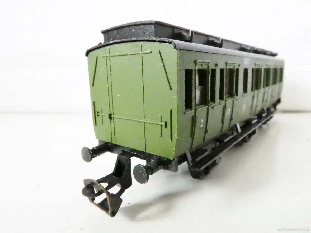 TT BTTB Osobní vůz KPEV 2417 2. tř.  3-osý PĚKNÝ STAV
