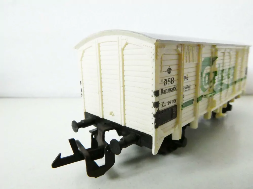 TT ZEUKE Nákladní chladírenský vůz DSB PIVO Carlsberg TOP STAV NEPOUŽITÝ
