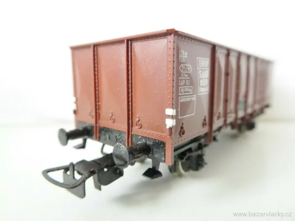 H0 PIKO Nákladní vůz otevřený EUROP SAAR TOP STAV z vitríny