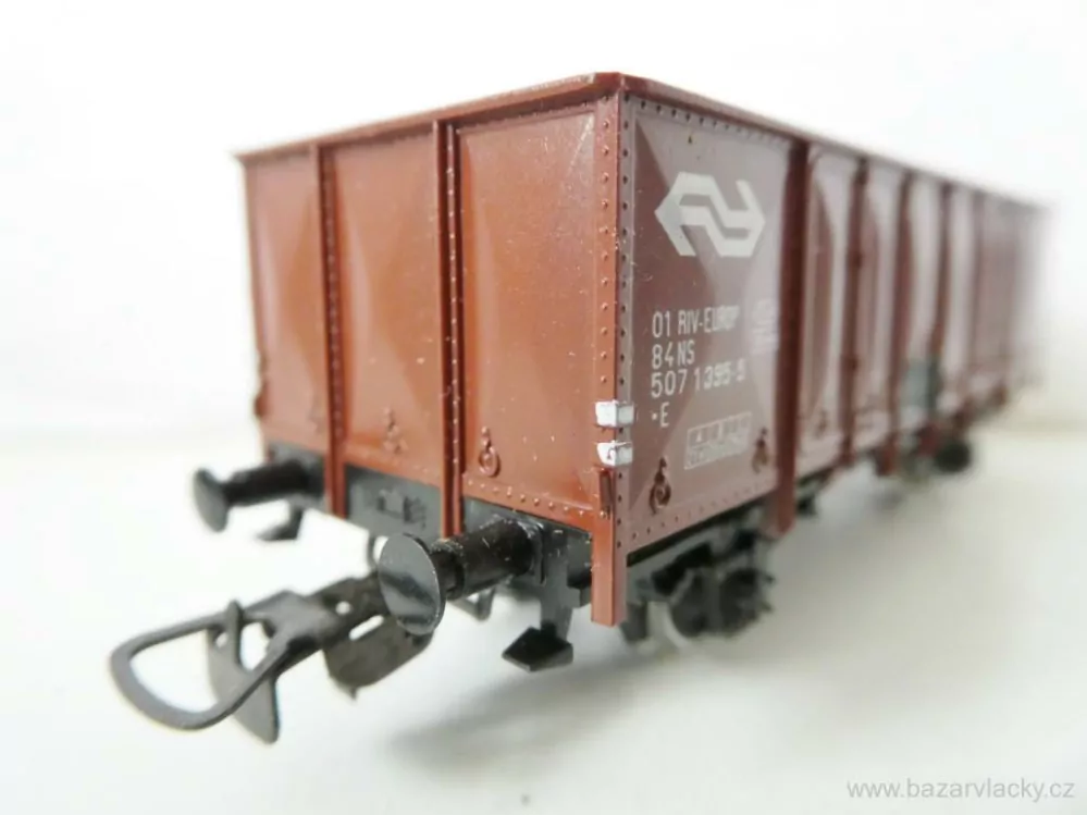 H0 PIKO Nákladní vůz otevřený RIV EUROP TOP STAV z vitríny