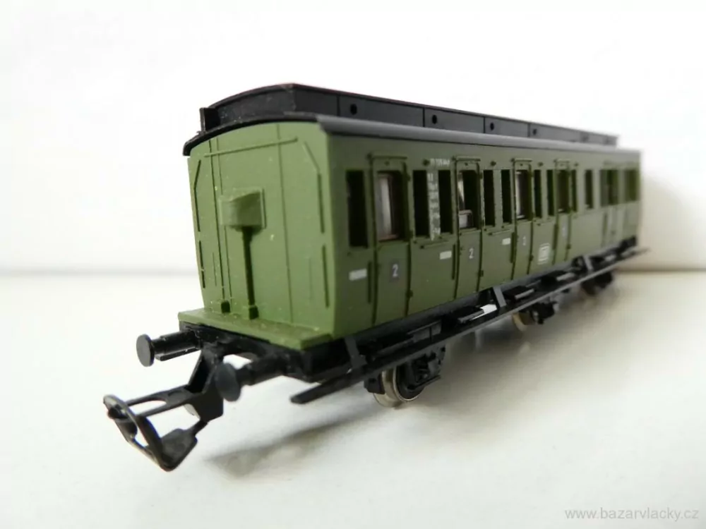 TT BTTB Osobní vůz 2. tř. DB 3-osý PĚKNÝ STAV
