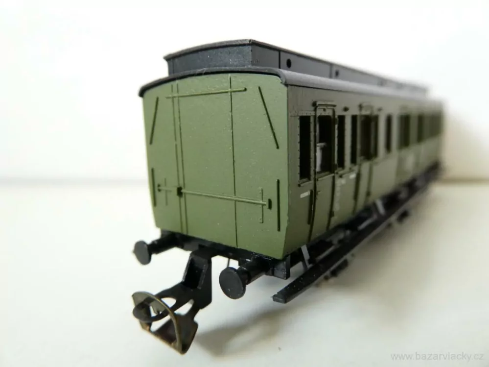 TT BTTB Osobní vůz 2. tř. DB s budkou brzdaře 3-osý TOP STAV