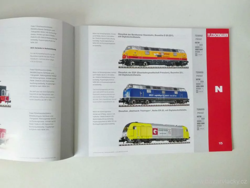 Katalog Fleischmann N 2009