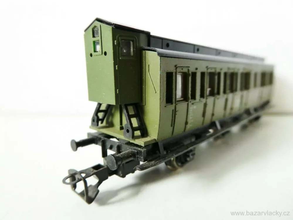 TT BTTB Osobní vůz DR  3-osý s budkou brzdaře TOP STAV