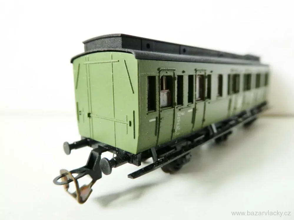TT BTTB Osobní vůz DR  3-osý s budkou brzdaře PĚKNÝ STAV