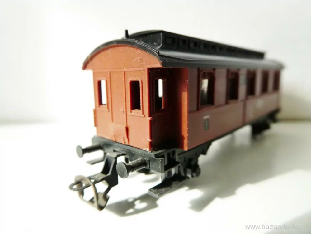 TT BTTB Osobní vůz KPEV 2115 hnědý 3. tř.