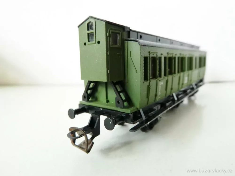 TT BTTB Osobní vůz s budkou 3-osý 522-462 DR TOP STAV NEPOUŽITÝ V KRABIČCE