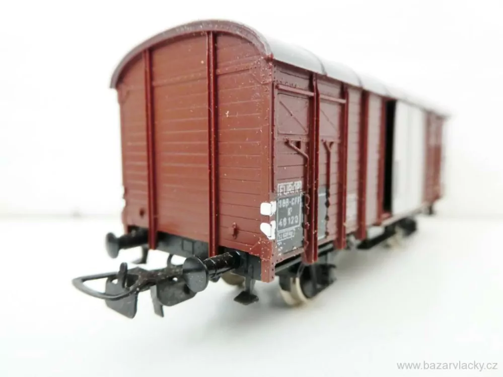 H0 PIKO - Nákladní vůz krytý s posuvnými vraty SBB - CFF TOP STAV NEPOUŽITÝ