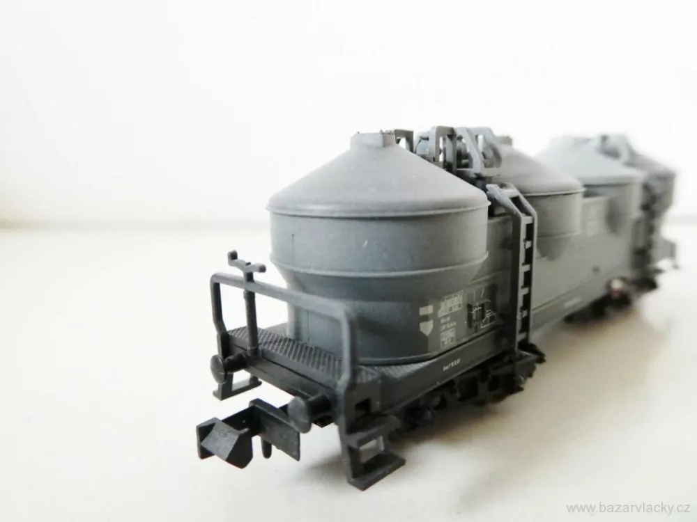 N MINITRIX 15193 Nákladní vůz na přepravu cementu 358 002 DB TOP STAV NEPOUŽITÝ v krabičce 