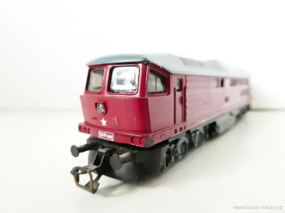TT BTTB Dieselová lokomotiva T 679 ČSD NA OPRAVU (NEJEDE, MOTOR FUNKČNÍ)